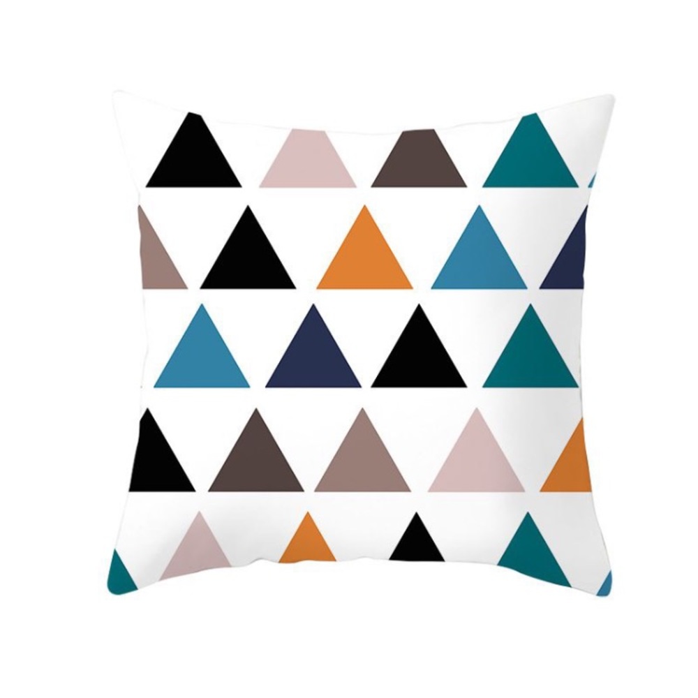 🔥3 FOR $10🔥 Geometric Print Cushion Cover